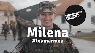 Frauen in der Armee  Milena teamarmee [upl. by Barnabas232]