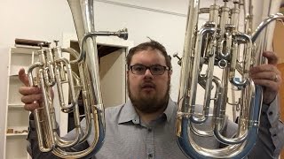 Baritone vs Euphonium  Comparison [upl. by Haroldson]