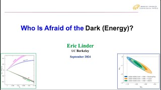 Who Is Afraid of the Dark Energy [upl. by Ainahpets128]