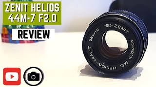 Zenit Helios 44M7 F20 review Sharp amp cheap vintage fullframe lens helios 44M7 [upl. by Lotsyrk399]