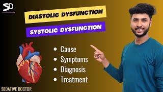 Diastolic Dysfunction amp Systolic Dysfunction  Heart Pumping Disorders  Sedative Doctor [upl. by Adon49]