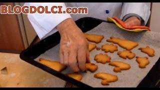 La ricetta dei biscotti decorati di pasta frolla  sponge cookies [upl. by Emmeram]