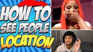 How To Find Peoples Location On Omegle  Tutorial [upl. by Onileva]