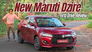 2024 Maruti Dzire First Drive Review  Manual and AMT [upl. by Enelrae151]