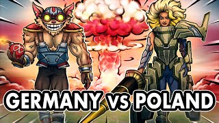 GERMANY VS POLAND DUS DAY 1 SERIES 2 [upl. by Noek962]