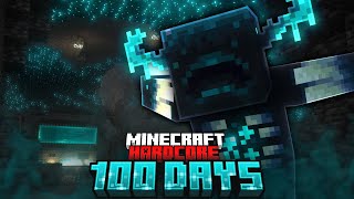 I Survived 100 Days In Only Caves In Minecraft Hardcore Full Movie [upl. by Ahsirtak107]