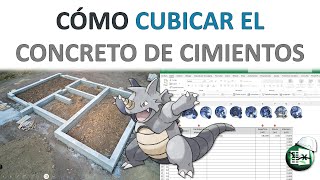 🚧CUBICAR CONCRETO PARA CIMIENTOS Planilla versión 20🌐📈 [upl. by Dev]