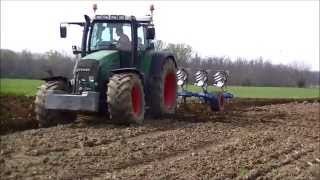 ARATURA Fendt 818 VARIO TMS  Lemken Juwel pentavomere [upl. by Arney458]