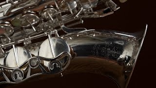 Rare Saxophones The Couesnon Monopole Low A Alto [upl. by Acinom]