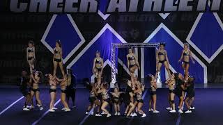 Cheer Athletics Swooshcats Blue Debut 20172018 [upl. by Alessandra]