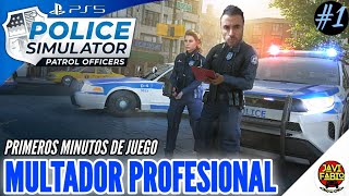 Police Simulator Patrol Officers PS5  MUY DIVERTIDOS Primeros Minutos 1 [upl. by Tnecnivleahcim]