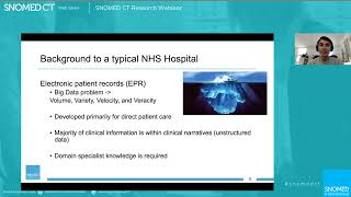 SNOMED CT Research Web Series October 2022 Shek [upl. by Halilad370]