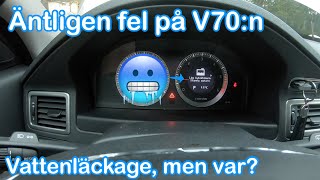 Volvo V70 kastar vatten men var Topplockspackning eller ännu värre [upl. by Eive]