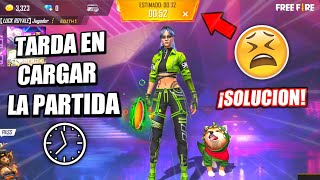 FREE FIRE TARDA MUCHO EN ENTRAR A PARTIDAS SOLUCION 2021 ERROR AL EMPAREJAR PARTIDA funciona [upl. by Torray]