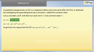 Definition  Sequences and Series  Math  Class 11th  iPrep [upl. by Jenne977]