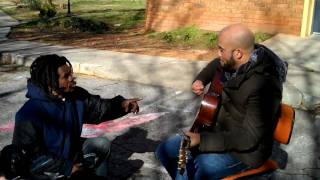 Homeless Man Joins Carlos Whittaker In Song  Danny God OF Second Chances [upl. by Ardaed258]