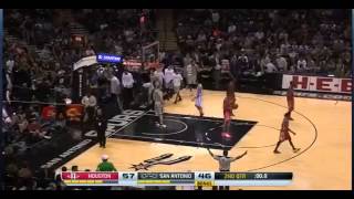 Gregg Popovich receives technical loses it after Kevin McHale attempted to obstruct Tim Duncan [upl. by Aloap225]