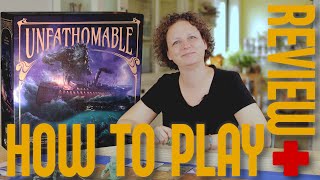 Unfathomable  How to Play  Review  Fantasy Flight Games  BoardgameNinja English  Nederlands [upl. by Laikeze]