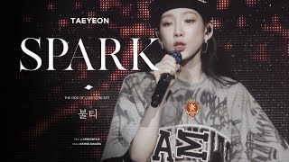 Taeyeon Spark 불티 4K 직캠 l The ODD of Love Concert in Jakarta 230722 [upl. by Eleph412]