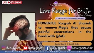 POWERFUL Ruqyah Al Shariah to remove Magic that causes painful contractions in the head [upl. by Fenton904]