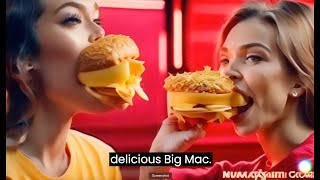 Mcdonalds AI generated Commercial [upl. by Orlan]