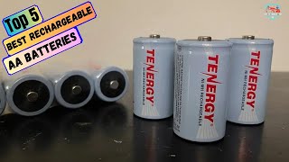 Best Rechargeable AA Batteries To Buy In 2024 [upl. by Ardle]