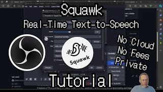 OBS TexttoSpeech AI RealTime Local FREE No Cloud Tutorial [upl. by Lennard]