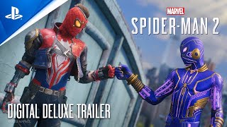 Marvels SpiderMan 2  Tráiler de la Edición Digital Deluxe [upl. by Aliwt]