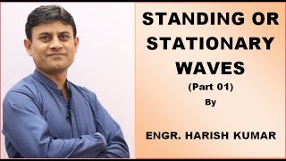 Physics Waves part 19 Nodes Antinodes of standing stationary waves CBSE class 11 [upl. by Herculie]