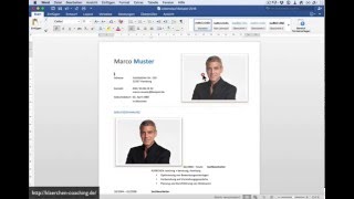 Wie kriege ich mein Foto in den Lebenslauf TUTORIAL [upl. by Oinotla]