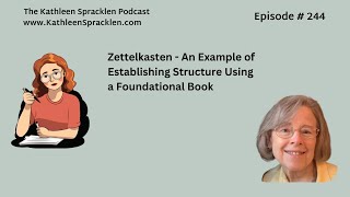 Zettelkasten  An Example of Establishing Structure Using a Foundational Book [upl. by Blood]