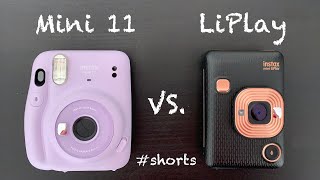 Fujifilm Instax Mini 11 vs LiPlay shorts [upl. by Garik]