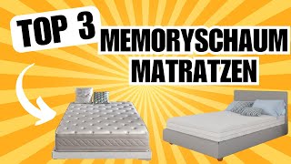 MEMORYSCHAUM MATRATZE Beste Matratzen 2024 im Vergleich TOP 3 Test [upl. by Beryl]