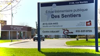 LÉÉP Des Sentiers lance son banc de lamité La première école francophone au Canada [upl. by Hewitt308]