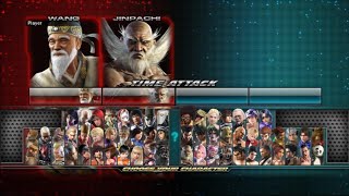 Tekken Tag Tournament 2  Wang Jinrei amp Jinpachi Mishima [upl. by Unam]