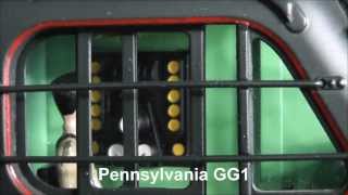 Indoor g scale Pennsylvania GG1 [upl. by Nyrb712]