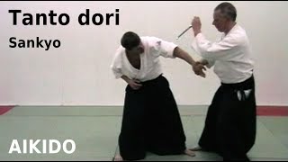 Aikido TANTO DORI knife defense  SANKYO by Stefan Stenudd in 2007 [upl. by Necila]