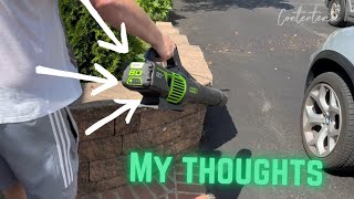 Is the Greenworks 80V Leaf Blower Worth It Full Review [upl. by Enorel]