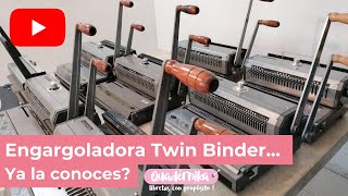 Engargoladora Twin Binder Ya la conoces [upl. by Annohsak]