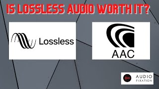 Lossy vs Lossless Audio Explained [upl. by Ellenod]