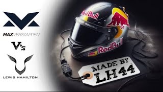 Max Verstappen MADE BY Sir Lewis Hamilton teamLH LH44 ✊🏾power [upl. by Janyte]