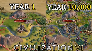 I Played 10000 Years Of Sid Meiers Civilization 6 [upl. by Kara]