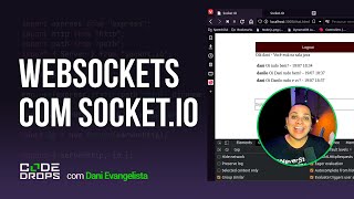 Implementando WebSockets no NodeJs  Codedrops 99 [upl. by Stedman]