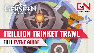 Trillion Trinket Trawl FULL Event  Genshin Impact Photo Event [upl. by Micki]