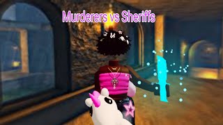 91KILLS MURDERERS VS SHERIFFS ROBLOX Murderer🔪 [upl. by Lj]