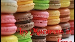 Come fare i Macarons in fimo [upl. by Eiramassenav]