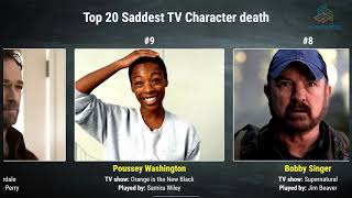 Top 20 Saddest TV Characters death [upl. by Hort]