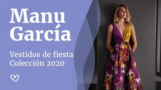 Vestidos de fiesta  MANU GARCÍA Colección 2020 [upl. by Heinrich]