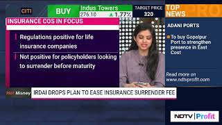 IRDAI Drops Plan To Ease Insurance Surrender Fee New Regulations To Come Into Effect From April 1 [upl. by Atikin]