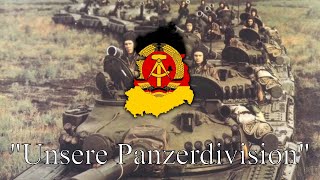 quotUnsere Panzerdivisionquot  German Army Song [upl. by Cirdec530]